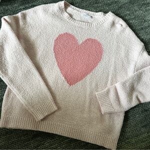 VALENTINES DAY  SALE- STORIA Blush Heart Sweater